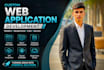 build custom web app, dashboard, API and business software