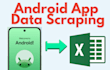 extract data from mobile app
