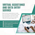 be your reliable virtual assistant for data entry, admin and research tasks