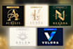 design a modern luxury minimalist logo
