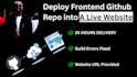 deploy your frontend web app