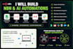 build n8n and ai automations