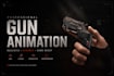 create professional 3d game ready weapon animations