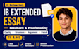 proofread your completed ib extended essay based on feedback