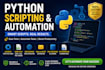 write efficient python scripts to automate tasks and process