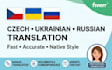 translate czech ukrainian and russian