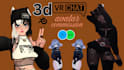 create vrchat avatar, 3d chracter model