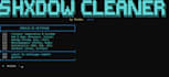 clean and optimize your windows PC with shxdowcleaner