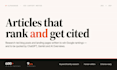 write content SEO optimized for google and ai