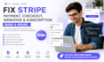 fix stripe payment, checkout, webhook and subscription bugs