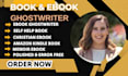 ghostwrite nonfiction book self help kdp ghostwriter, book writing