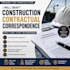 draft construction contractual letters, notices and fidic correspondences