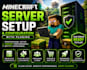do minecraft server setup and configuration with plugins