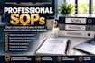 create professional sops, process documents and procedures