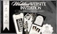 design a luxury wedding website invitation