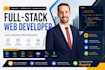 build website, website development, full stack developer, front end developer