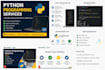 write, debug and fix python code for you
