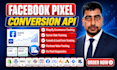fix meta pixel, setup facebook pixel conversion API, server side tracking by GTM