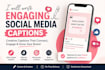 write engaging social media captions