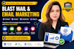 send bulk emails and email blast with 95 percent inbox rates