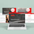 redesign your powerpoint pitch deck slides, design custom powerpoint template