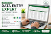 do accurate data entry, web research and copy paste tasks