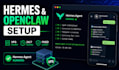 setup and fix hermes agent or openclaw on your vps