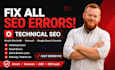 fix all ahrefs site audit technical  SEO semruch or google search console error
