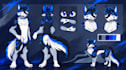 draw custom character refrence sheet, oc, animie and furry character design
