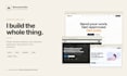 build a modern business website with admin dashboard