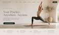 design squarespace yoga membership website yoga classes website wellness website