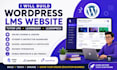 design wordpress elearning lms website with learndash tutor lms learnpress