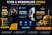 create professional flyers and advertising graphics