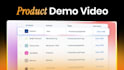 create a product demo video for your software