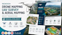 redesign drone mapping, uav survey and aerial mapping project presentations