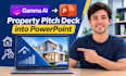 redesign your gamma ai property pitch deck into powerpoint professionally