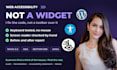 fix wordpress website accessibility wcag ada section 508 aoda on wordpress manua