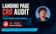 do a landing page audit and conversion rate optimization