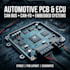 design can bus pcb, automotive ecu and embedded systems