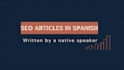 escribir contenido SEO, copywriting y traducción