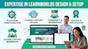 design and setup your learnworlds online course website