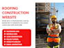 roofing leads, design roofing website roofing landing page