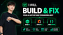 build and fix your base44 app, replit ai app, or vibe coding project
