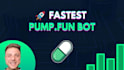deliver a front running bot, telegram bot, pump fun bot on solana