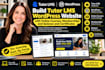 build tutor lms wordpress online course website with quizzes and certificates