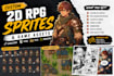 make custom 2d rpg sprites and game assets