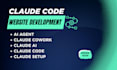build a claude ai website with chatbot and API integration