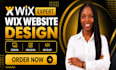 do wix website design wix website redesign wix website development wix website