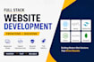build website, website development, full stack developer