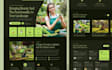 design a landscaping company website that generates leads